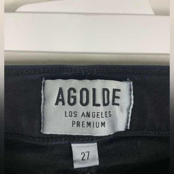 Agolde Sophie High Rise Skinny In Moonstruck
Size 27‎ Black Style# A003B-2022 - Picture 5 of 10